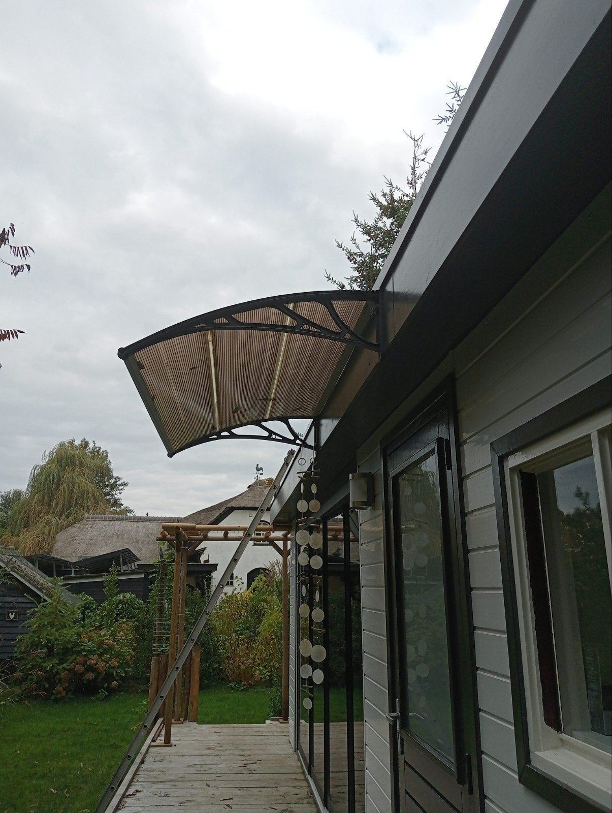 luifel kunstof, Tuin en Terras, Ophalen, Zo goed als nieuw, Veranda