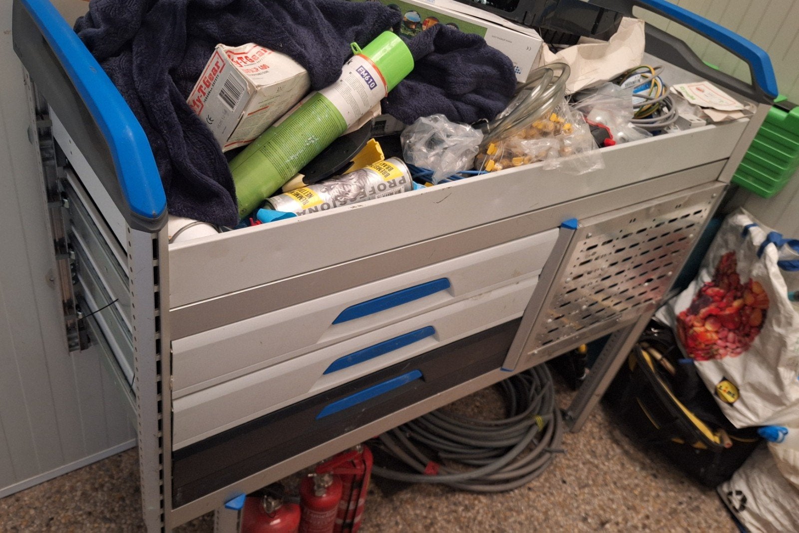 2 Sortimo bedrijfswageninrichting stellingen, Ophalen, Gebruikt, 120 tot 170 cm