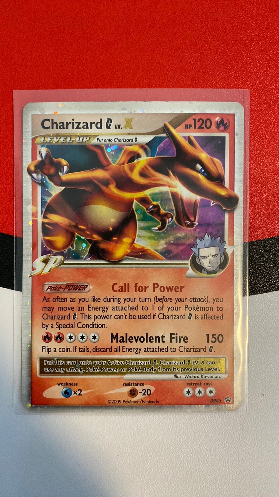 Charizard Lv X DP45, Hobby en Vrije tijd, Verzamelkaartspellen | Pokémon, Ophalen of Verzenden, Zo goed als nieuw