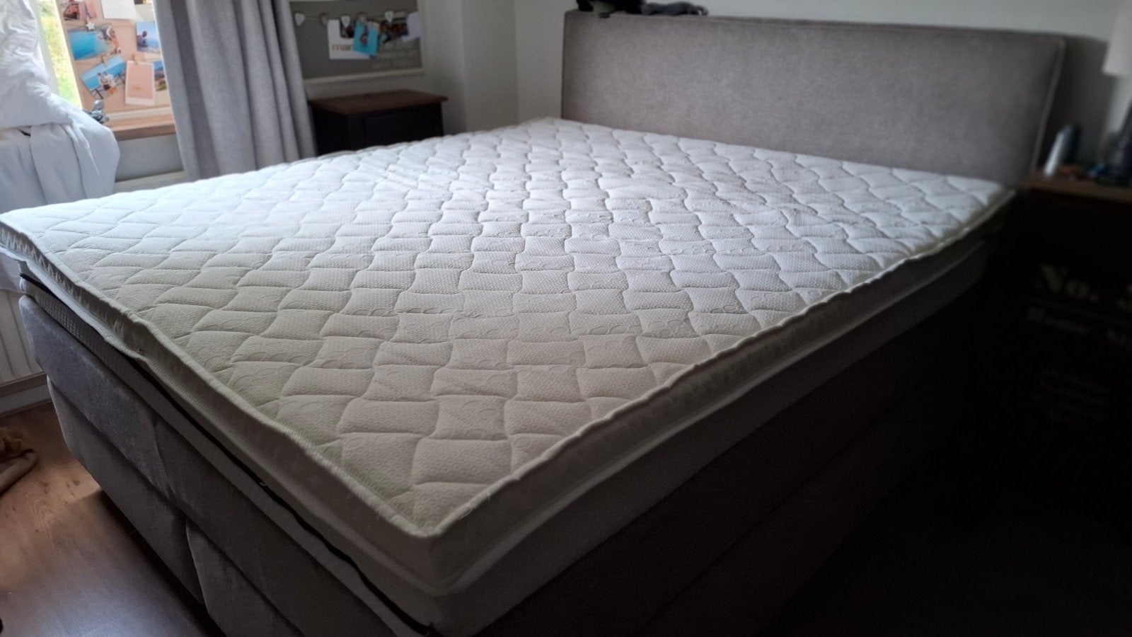 Zo goed als nieuw topmatras 180x200 cm, Ophalen, Tweepersoons, Zo goed als nieuw, Matras