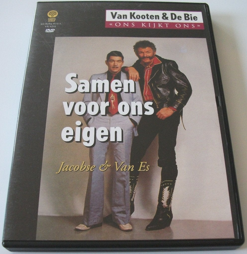 Dvd *** VAN KOOTEN & DE BIE *** Ons Kijkt Ons 4, Cd's en Dvd's, Alle leeftijden, Ophalen of Verzenden, Zo goed als nieuw, Tv-programma of Sketches