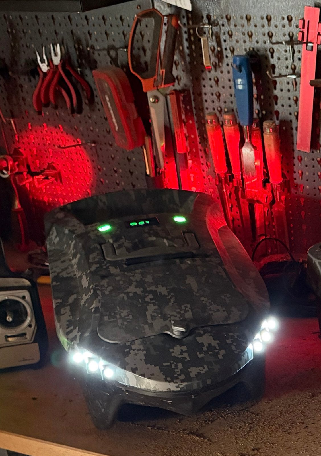 Nanotec voerboot, Ophalen, Gebruikt