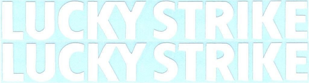 Lucky Strike sticker set #3, Verzenden