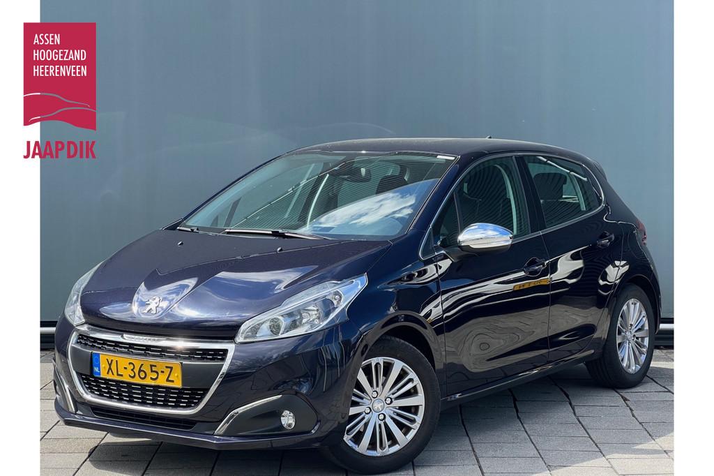 Peugeot 208 BWJ 2019 | 1.2PT 83PK Allure | CLIMA | NAVI | CR, 83 pk, 1199 cc, Blauw, Leder en Stof