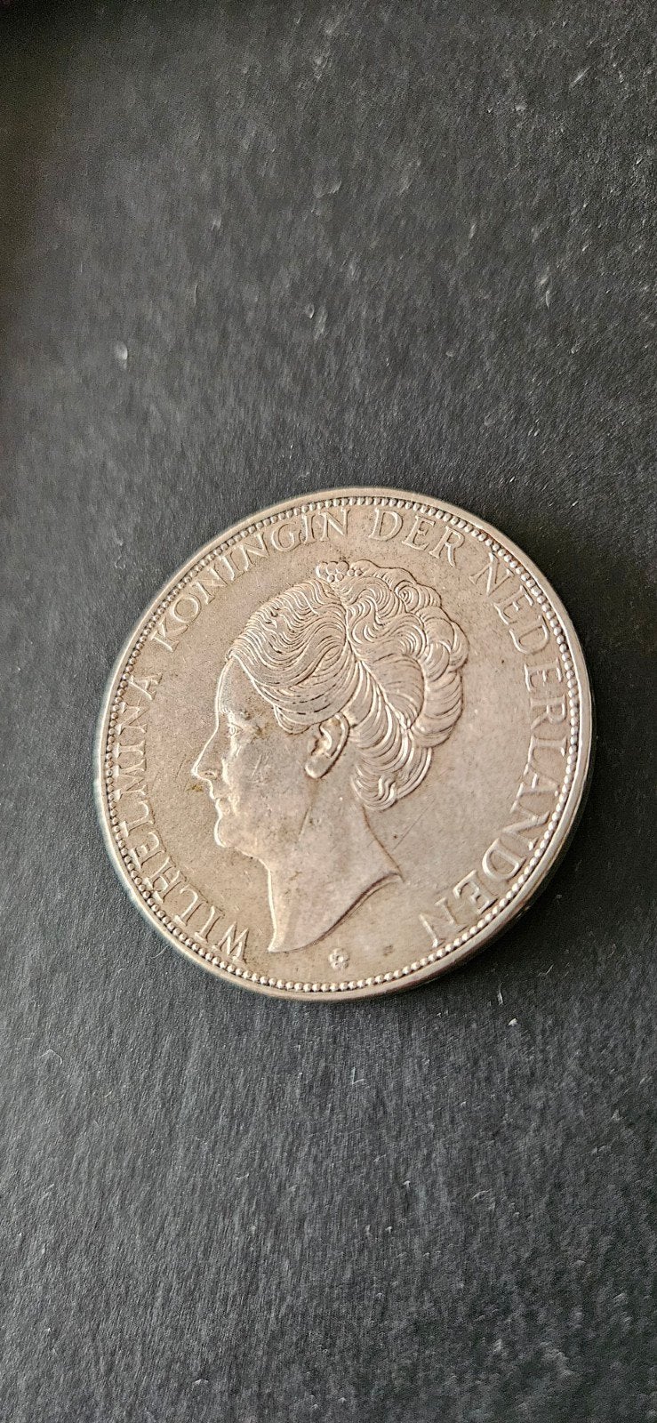 zilveren rijksdaalder 1933 wilhelmina mooie munt, Postzegels en Munten, Munten | Nederland, Zilver, Ophalen of Verzenden, Koningin Wilhelmina