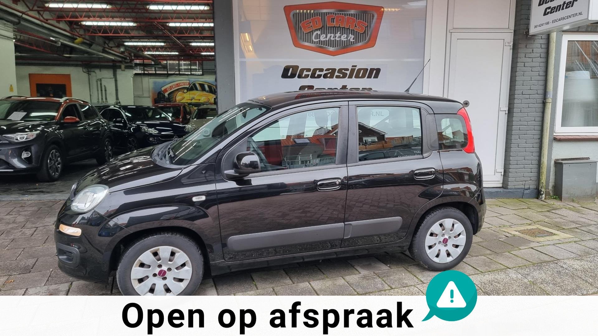 Fiat Panda 1.2 Edizione Cool eerste eigenaar, Stof, Gebruikt, Zwart, Origineel Nederlands