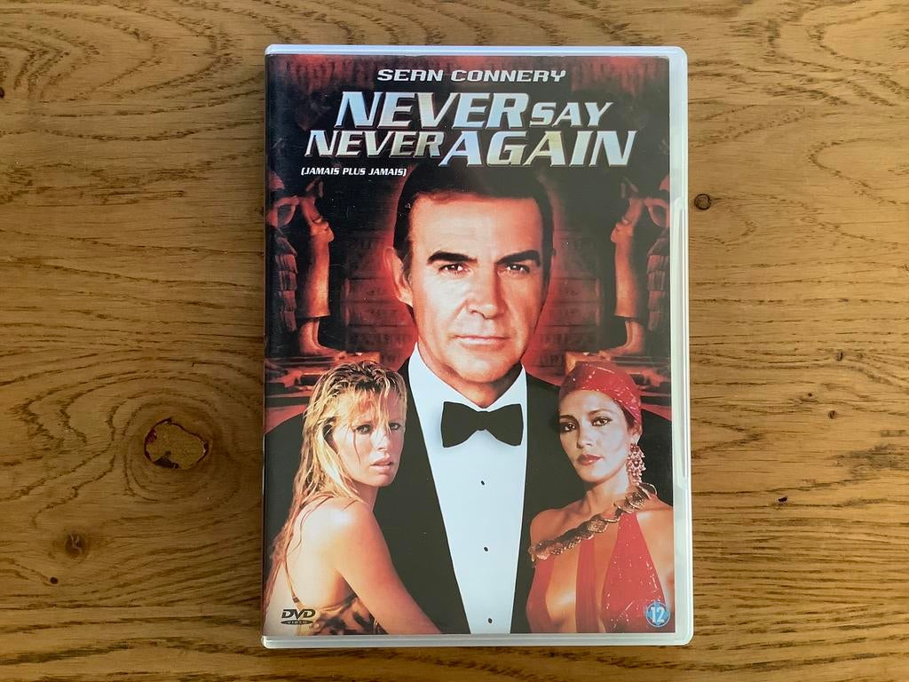 1. Never Say Never Again, Sean Connery, Kim Basinger (1983)., Ophalen of Verzenden, Zo goed als nieuw