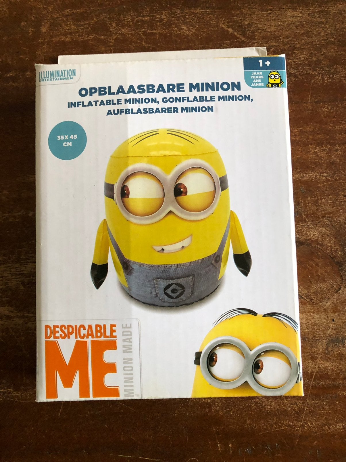 Opblaasbare Minion, Ophalen of Verzenden, Nieuw
