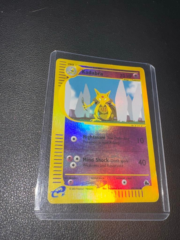Pokémon Kaart Kadabra 69/144 Reverse Holo Rare, Hobby en Vrije tijd, Verzamelkaartspellen | Pokémon, Ophalen of Verzenden, Zo goed als nieuw