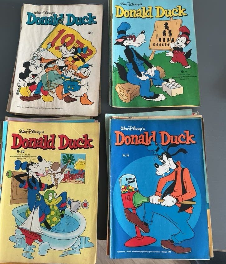 Donald duck jaargang 1977 nr. 1 tm 52, Ophalen, Gelezen