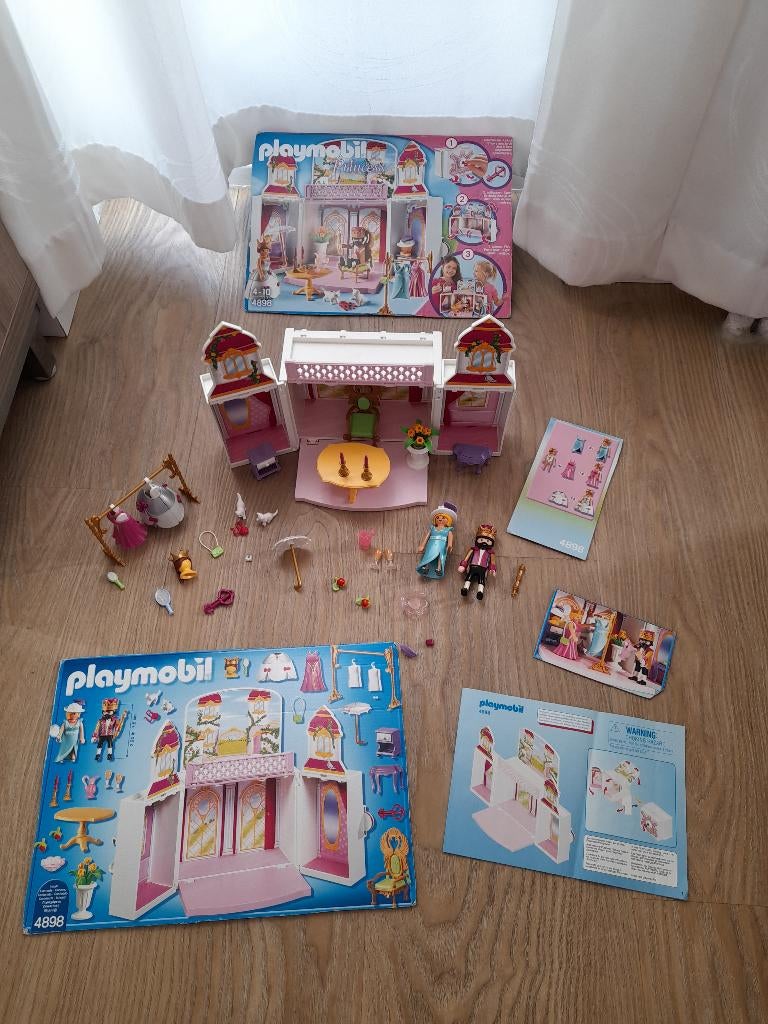 Playmobil Princess Koninklijk Kasteel 4898 COMPLEET, Kinderen en Baby's, Speelgoed | Playmobil, Ophalen of Verzenden, Zo goed als nieuw
