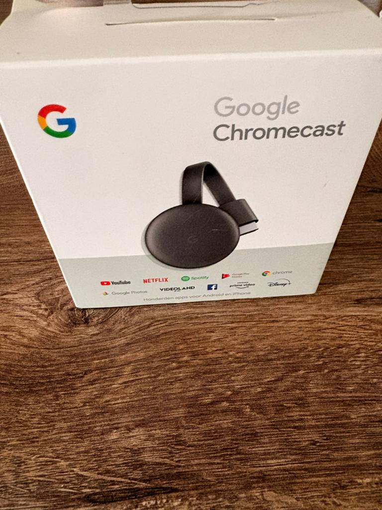 Google Chromecast - Nieuw in gesloten verpakking, Ophalen of Verzenden, Nieuw