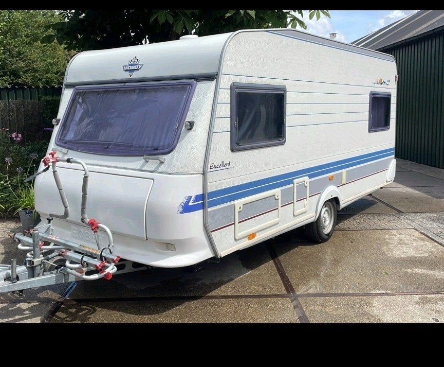 Hobby Excellent Caravan 470 UF, Caravans en Kamperen, Rondzit, Hobby, Particulier, Tot en met 4
