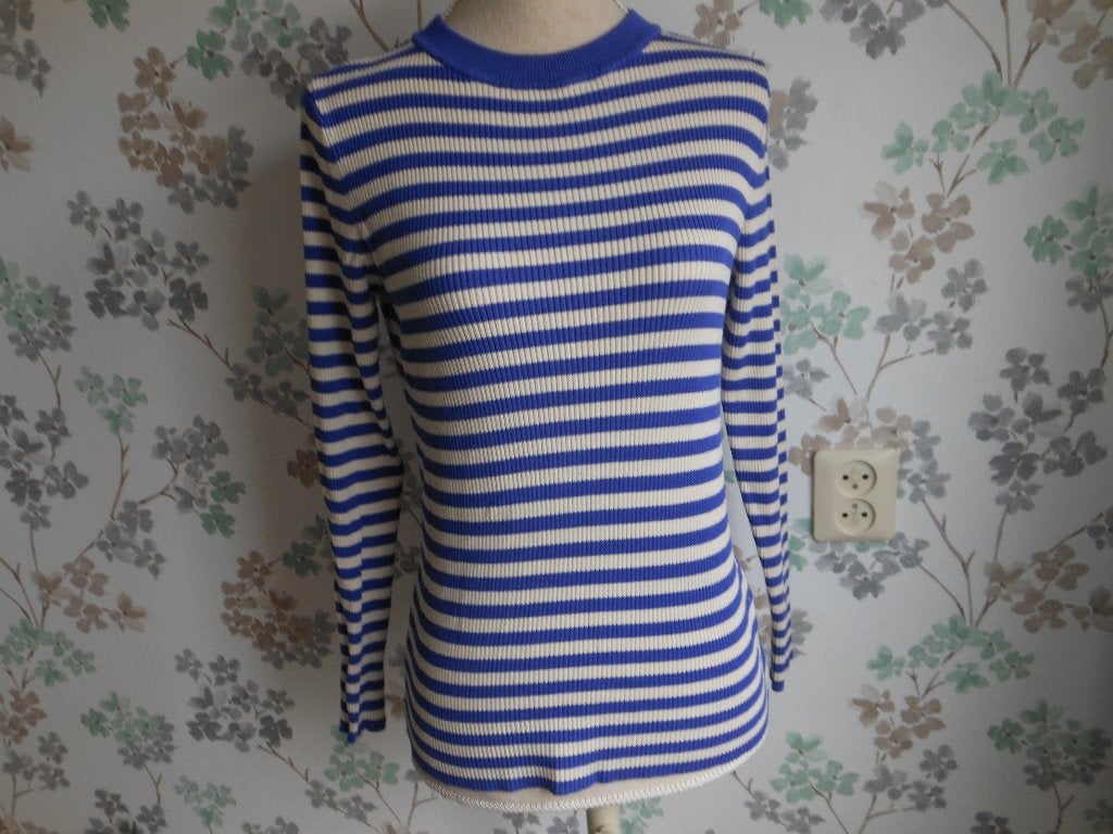 Soepele trui van de HEMA, Ophalen of Verzenden, Zo goed als nieuw, Maat 38/40 (M), Blauw