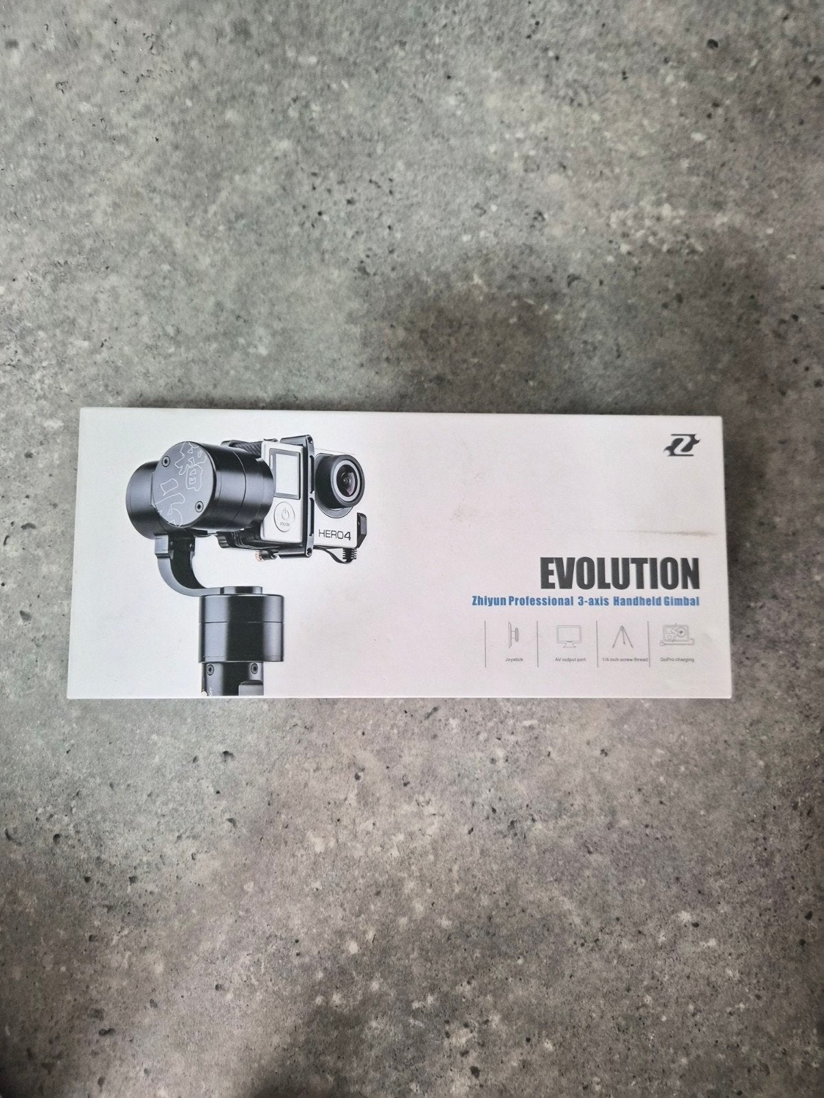 Zhiyun Evolution 3-assige Handheld Gimbal voor GoPro HERO4