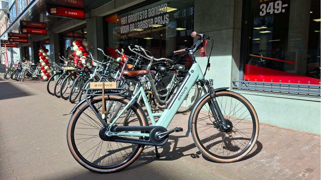 Fietshokje Raaks: Raaks Belton Groen E-Bike Nieuw!!
