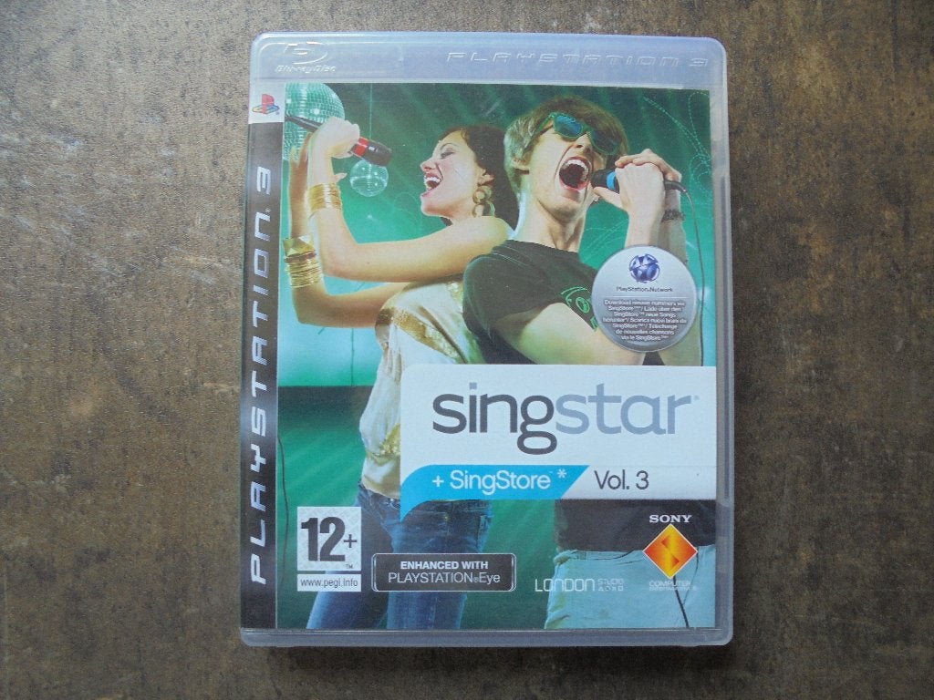 SingStar Volume 3 voor PS3 (zie foto's), Spelcomputers en Games, Muziek, Gebruikt, Ophalen of Verzenden, 3 spelers of meer