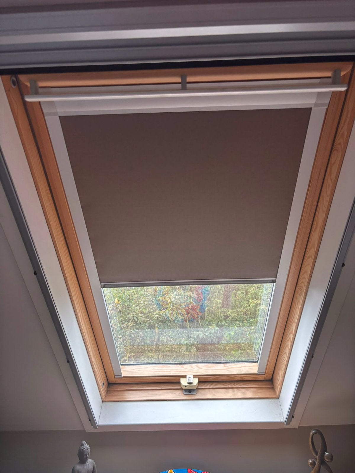 Velux rolgorijn verduist Type GGL M08 zandkleur 4565 €60.00, Minder dan 80 cm, 80 tot 120 cm, Ophalen of Verzenden, Zo goed als nieuw
