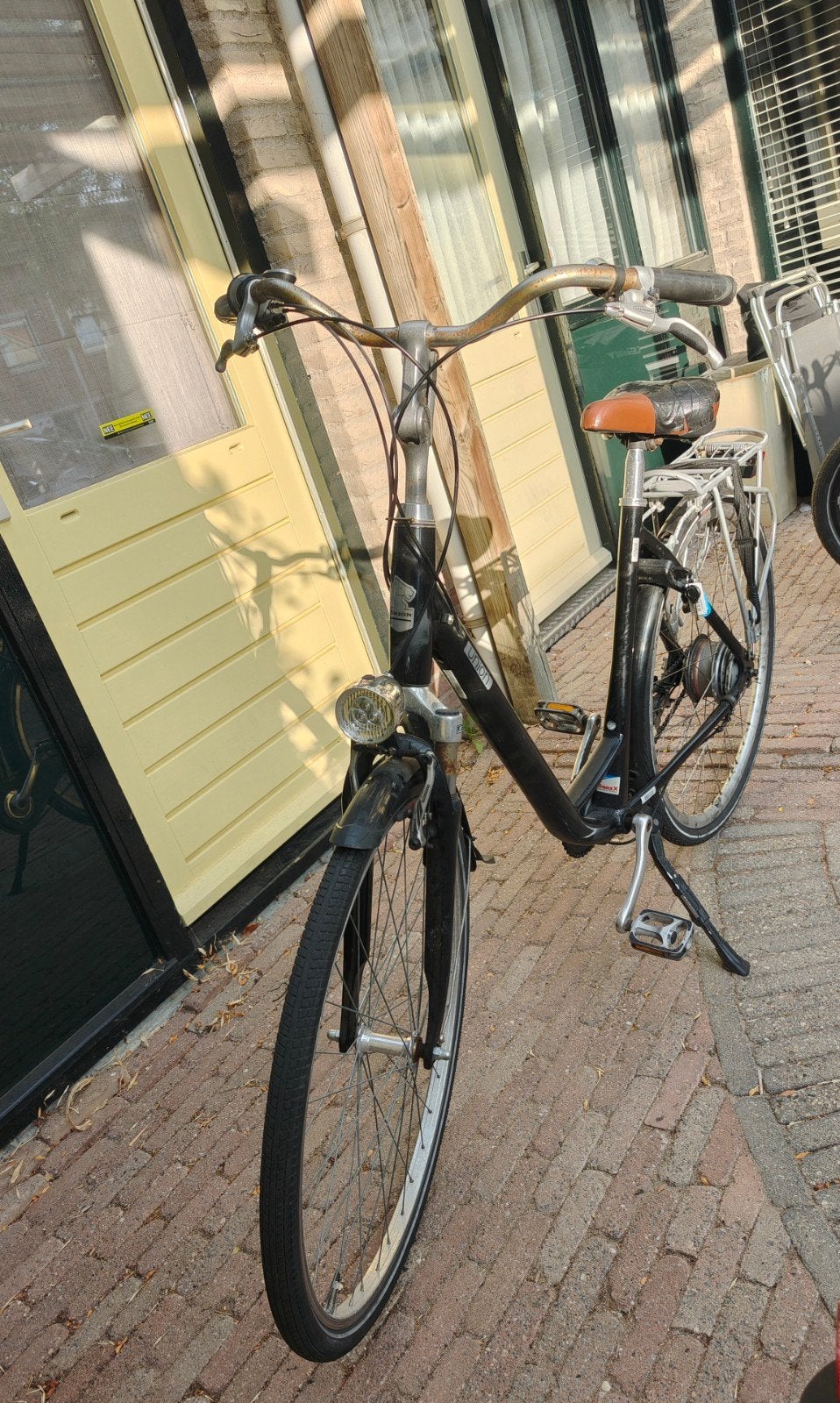 Union Stadfiets, Fietsen en Brommers, Terugtraprem, Gebruikt, Versnellingen, 56 cm of meer