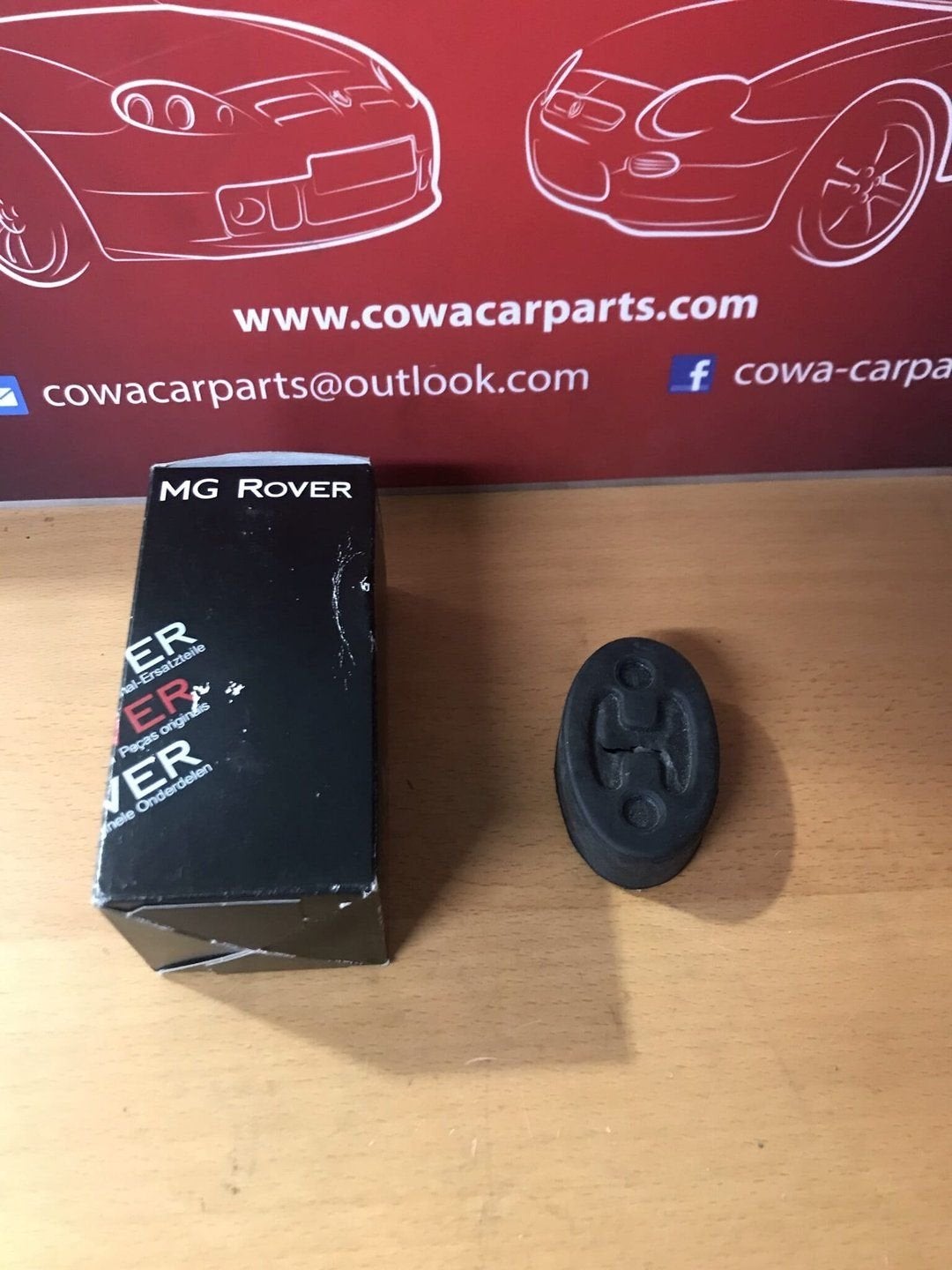 mg f mgf mg tf mg tf uitlaat rubber ophanging oval, Auto-onderdelen, -, -, Nieuw, Ophalen of Verzenden