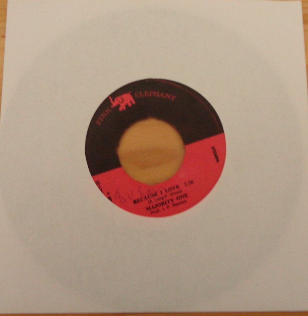 Majority One > Because I love, Ophalen of Verzenden, Gebruikt, 7 inch, Pop