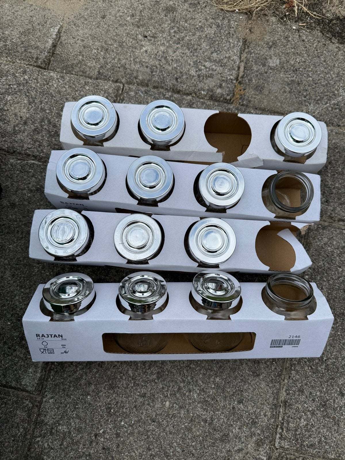 IKEA Rajtan Kruidenpotjes, Ophalen, Glas, IKEA, Voorraadpot