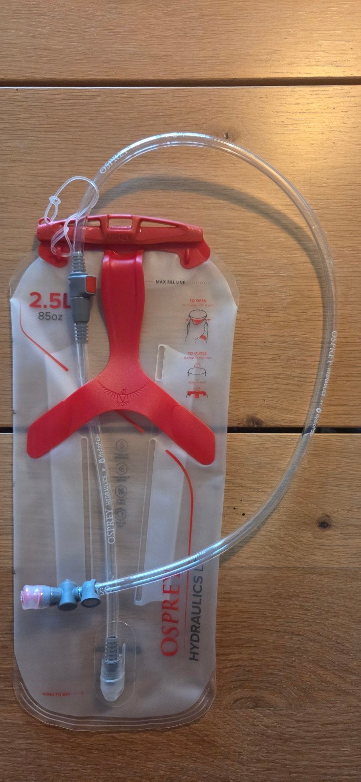 Osprey Hydraulics LT 2.5L reservoir - nooit gebruikt, Ophalen of Verzenden, Nieuw, Rugzak
