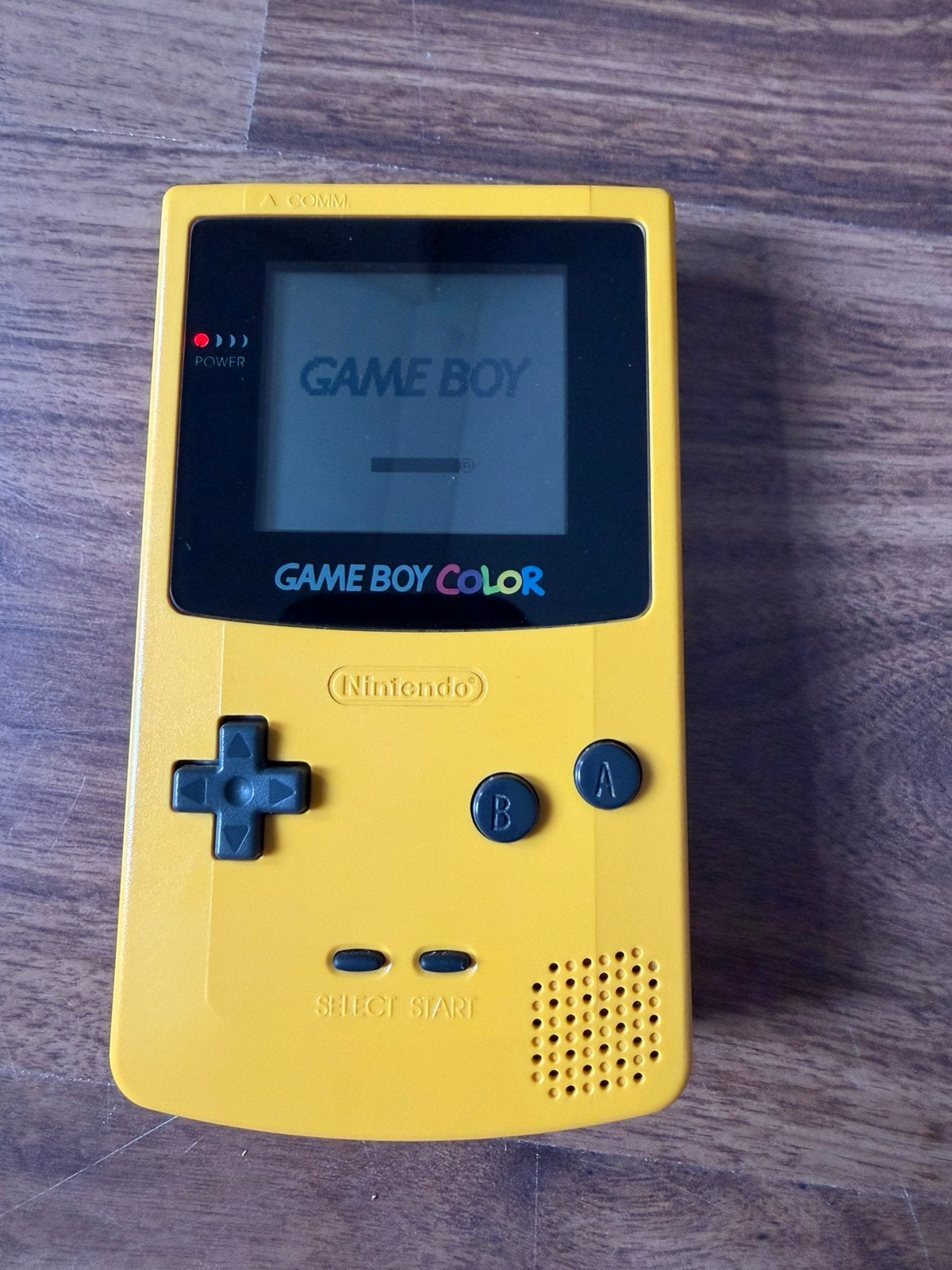 Gameboy Color geel, Spelcomputers en Games, Spelcomputers | Nintendo Game Boy, Ophalen of Verzenden, Zo goed als nieuw, Game Boy Color