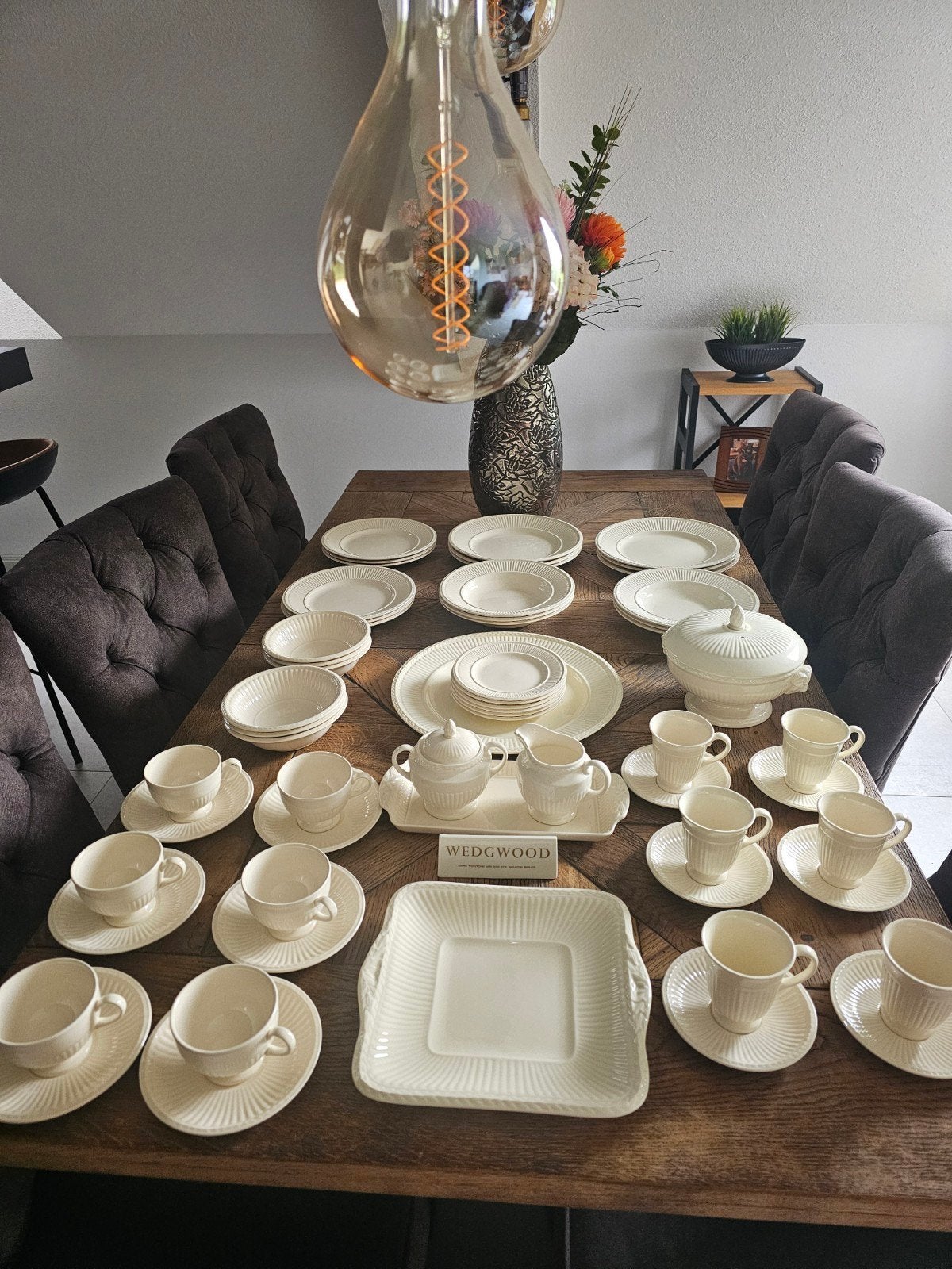 Edme 6 delig Diner ontbijt gebak koffie en thee servies, Huis en Inrichting, Ophalen of Verzenden, Zo goed als nieuw, Overige stijlen
