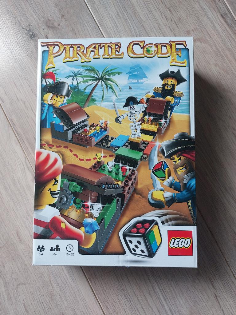 Te koop; Spel Lego Pirate code, Compleet, Lego, Zo goed als nieuw, Complete set