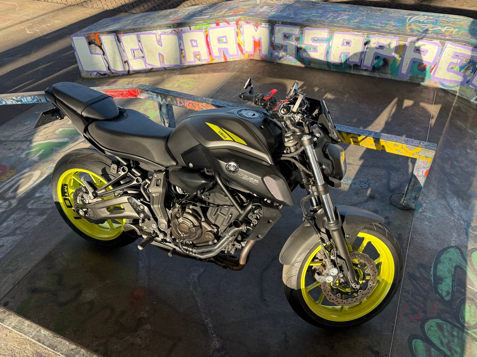 Yamaha MT-07 2018 A2 - Akrapovic, LED, Nieuwe Banden/Accu, 700 cc, 2 cilinders, Gebruikt, Particulier