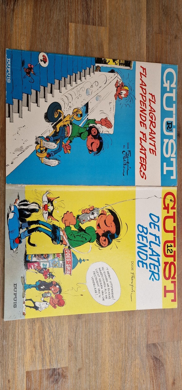 Guust Flater stripboeken - 2 delen, Boeken, Meerdere stripboeken, Ophalen of Verzenden, Gelezen, Franquin