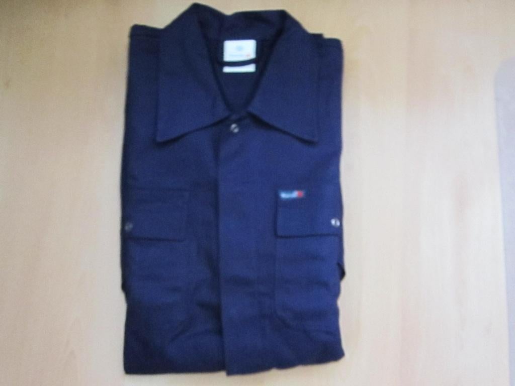 Overall 100% KAT. MARINEBLAUW MAAT 54 OP = OP, Ophalen of Verzenden, Nieuw, Heren, Overall