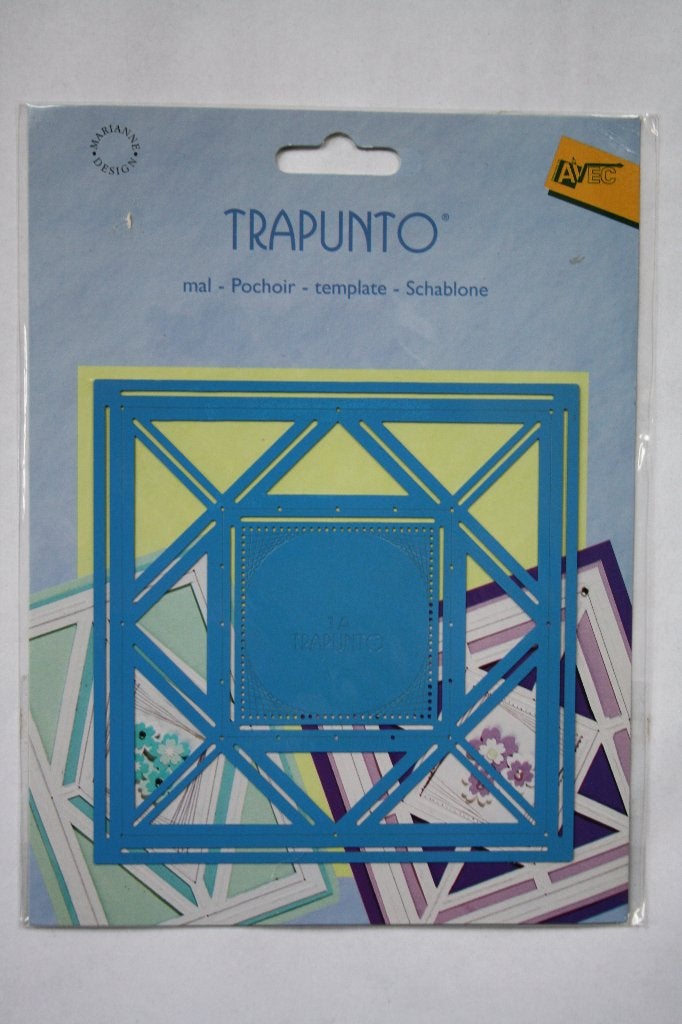 Trapunto snij/borduur mal nr.1a, Verzenden, Nieuw, Overige thema's, Pons of Mal