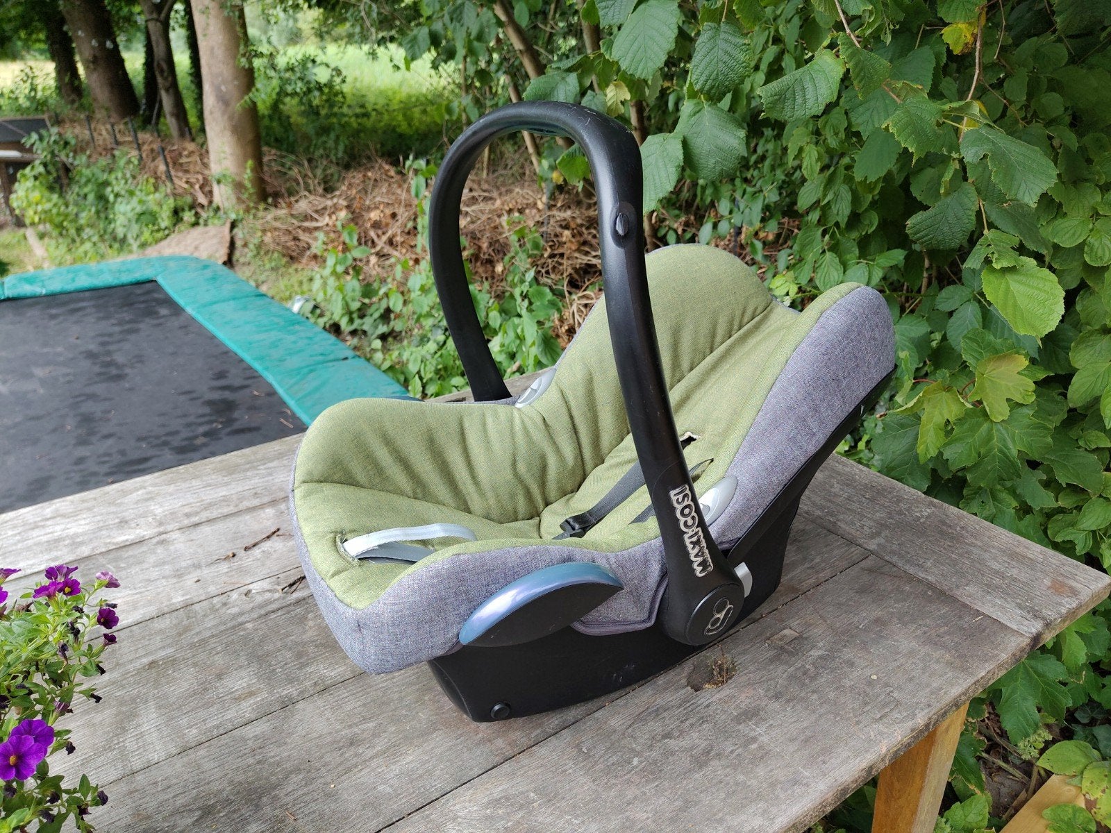 Maxi Cosi met FamilyFix (Isofix), Ophalen, Gebruikt, Isofix, 0 t/m 13 kg