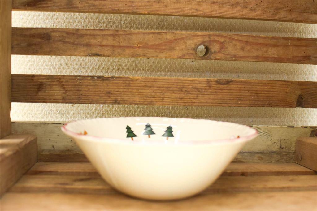 Masons Christmas Village porseleinen ovale schaal 50852, Huis en Inrichting, Keuken | Servies, Gebruikt, Ophalen of Verzenden