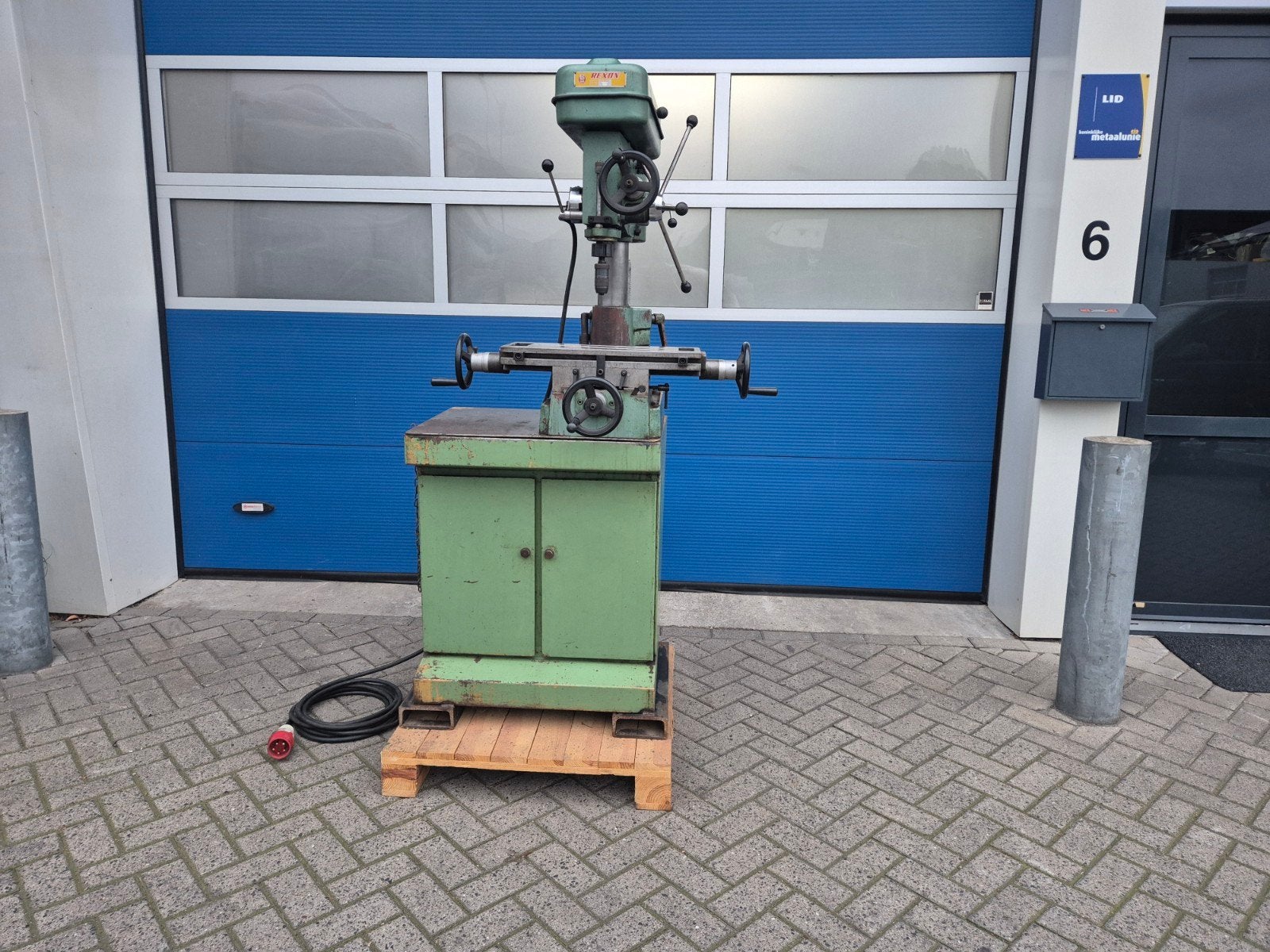 REXON RDM-400 Boor- Freesmachine, Kolomboor 380V, Gebruikt, Taiwan, Info@bolkmachinehandel.nl, Ophalen of Verzenden