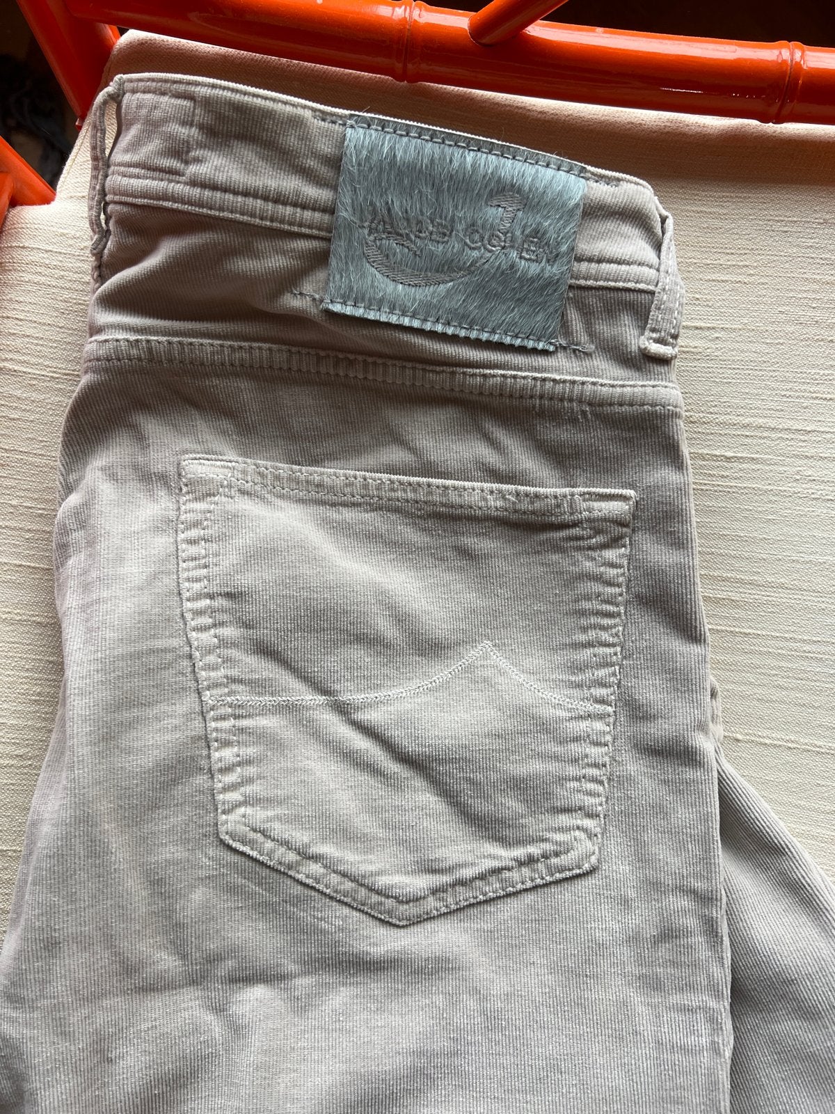 Jacob Cohen corduroy broek - maat W38, Ophalen of Verzenden, Zo goed als nieuw, Overige kleuren, W36 - W38 (confectie 52/54)