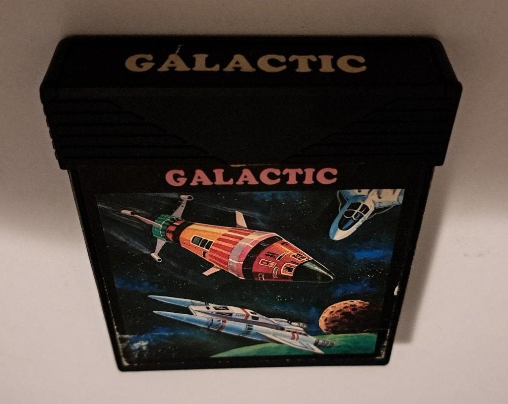 atari 2600 - galactic, Spelcomputers en Games, Avontuur en Actie, 1 speler, Ophalen of Verzenden, Zo goed als nieuw