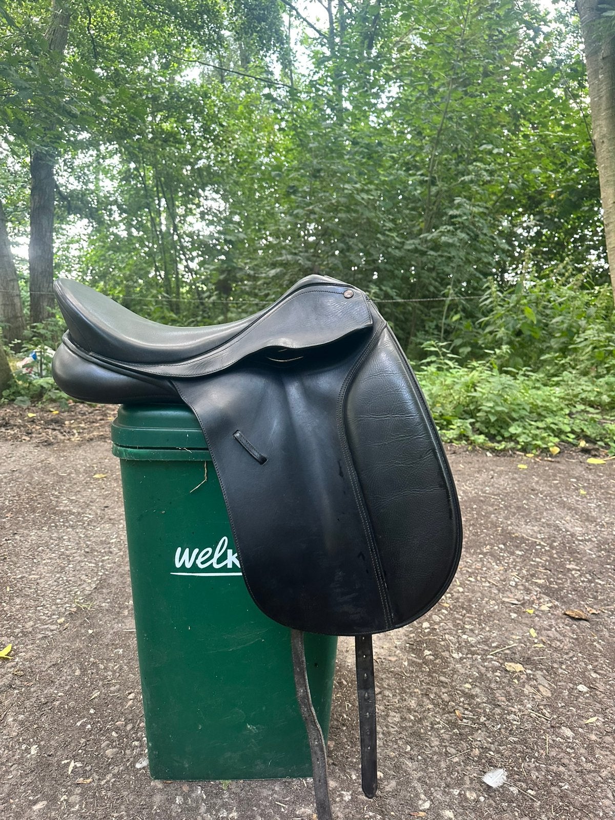 Bates Caprilli dressuur zadel, Dieren en Toebehoren, Paarden en Pony's | Zadels, Ophalen of Verzenden, Zo goed als nieuw, Dressuur