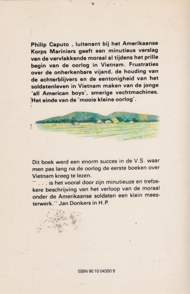 Philip Caputo # Mannen in oorlog - 2 foto's, Boeken, Ophalen of Verzenden, 1945 tot heden, Zo goed als nieuw, Landmacht