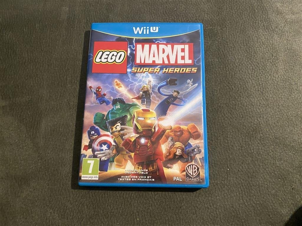 Wii-U lego marvel super heroes nintendo [562], Avontuur en Actie, Verzenden, 1 speler, Zo goed als nieuw