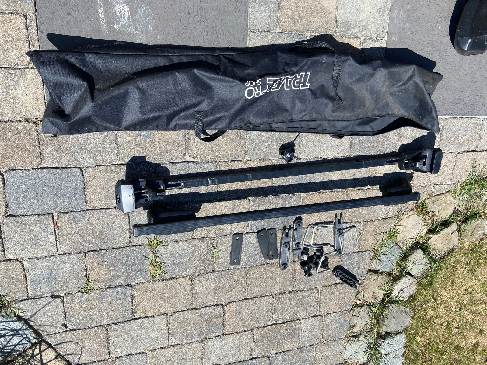 Thule dakdragers met Travelpro Shop opbergtas, Ophalen of Verzenden, Gebruikt