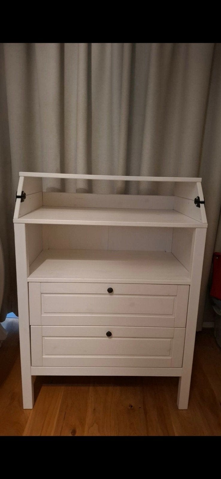 Witte Commode / Ladekast met Afneembaar Aankleedblad, Kinderen en Baby's, Kinderkamer | Commodes en Kasten, Ophalen