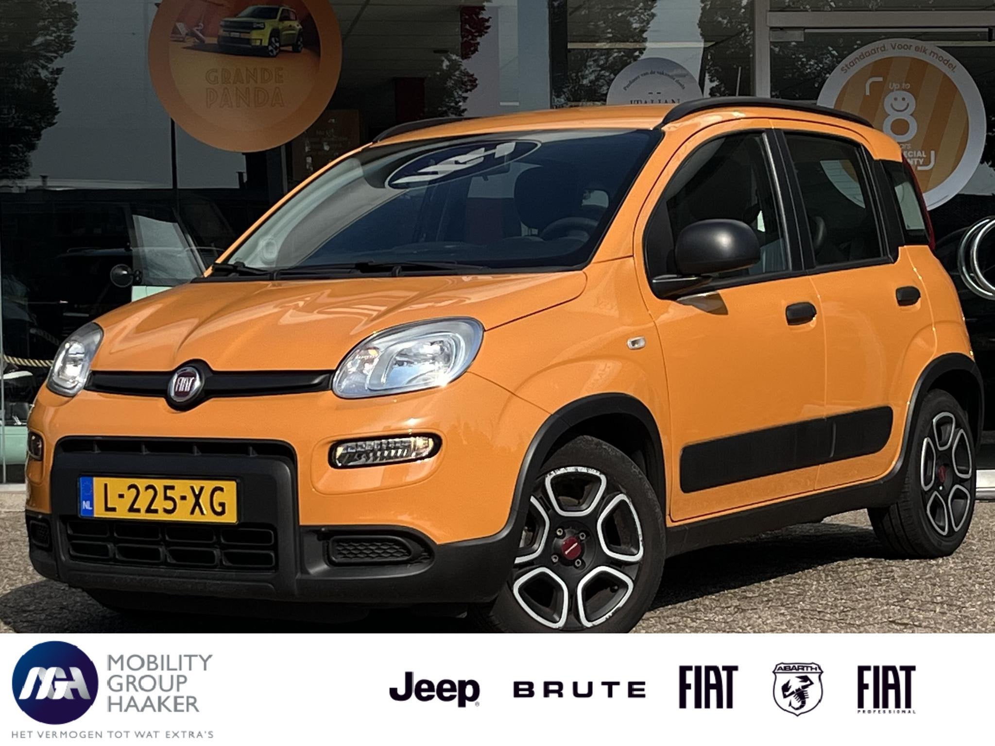 Fiat Panda 1.0 Hybrid City Life | Apple-Android | Parkeersen, Auto's, Voorwielaandrijving, Stof, 4 stoelen, Origineel Nederlands