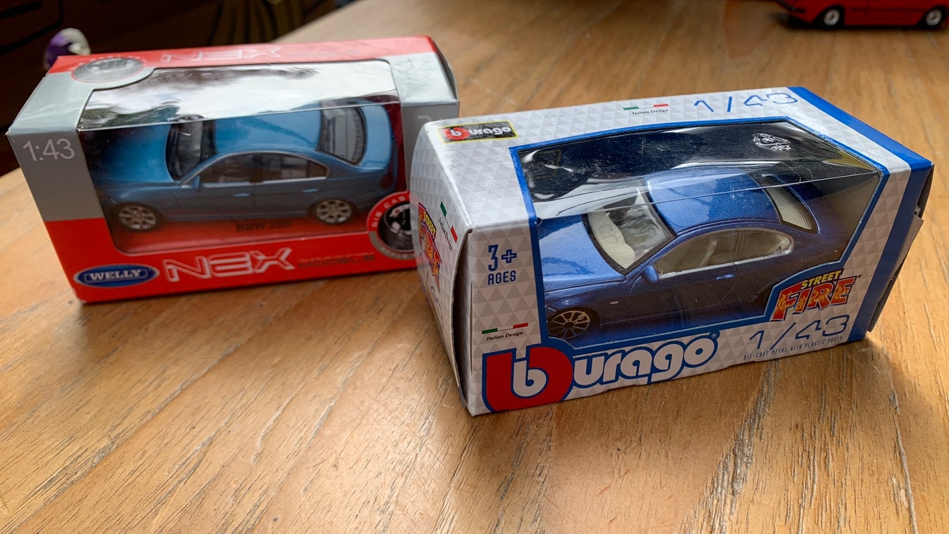 Bburago en Welly BMW 3, Ophalen of Verzenden, Nieuw, Auto, Overige merken