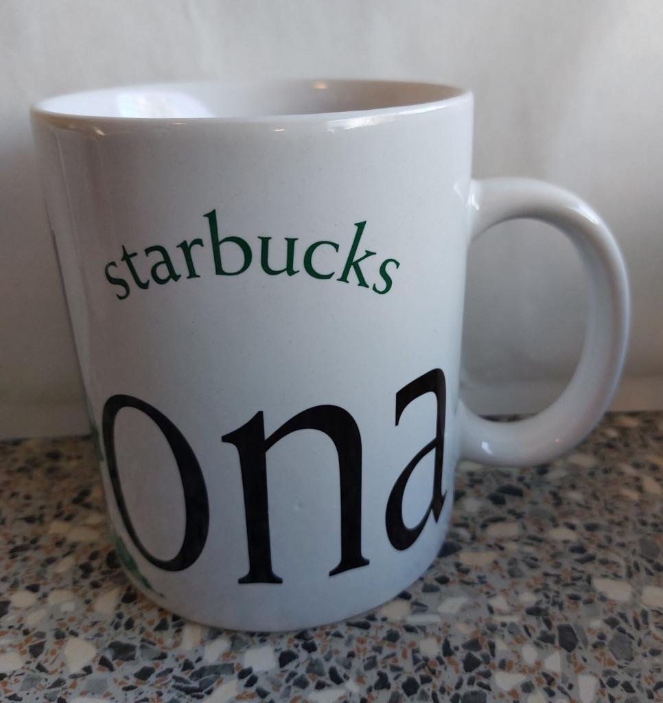 Starbucks Coffee mug beker Barcelona Collector Serie Citymug, Huis en Inrichting, Keuken | Servies, Ophalen of Verzenden, Zo goed als nieuw