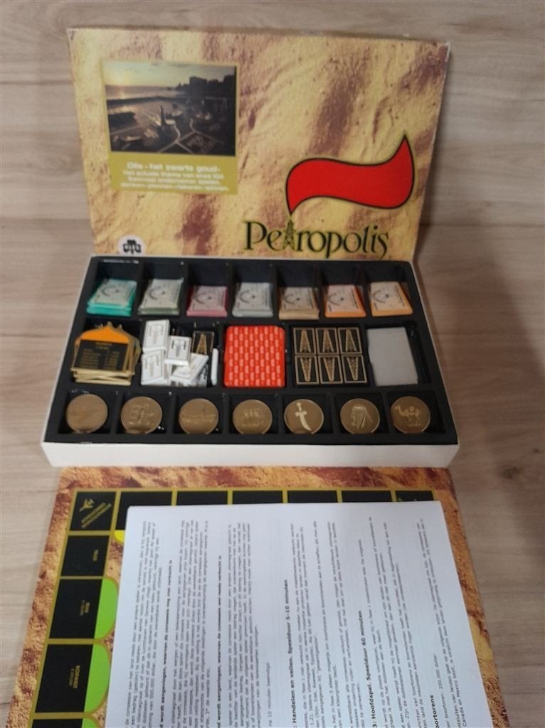petropolis bordspel [s1120], Verzenden, Zo goed als nieuw
