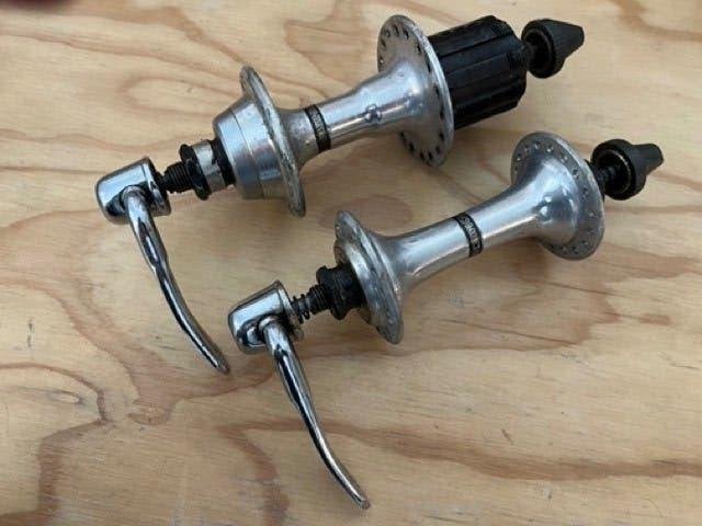 Shimano naven (Dura-Ace, 600, Exage), Fietsen en Brommers, Wiel, Gebruikt, Ophalen of Verzenden, Racefiets