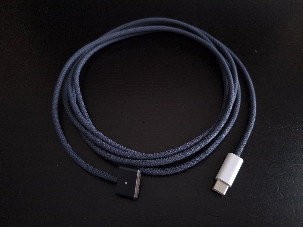 USB‑C-naar-MagSafe 3-kabel (2 m) - Middernacht, Ophalen of Verzenden, Zo goed als nieuw, Apple